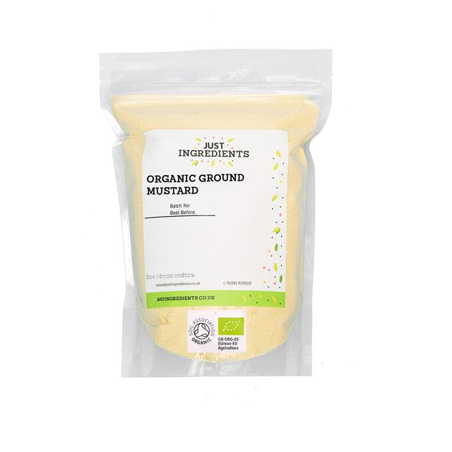 JustIngredients Organic Ground Mustard 100g