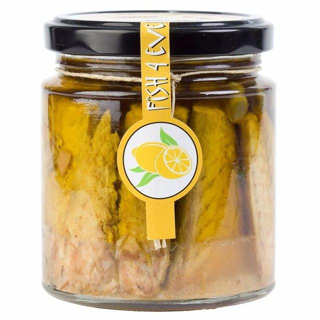 Fish 4 Ever Mackerel Fillets with Organic Lemon & Capers 220g