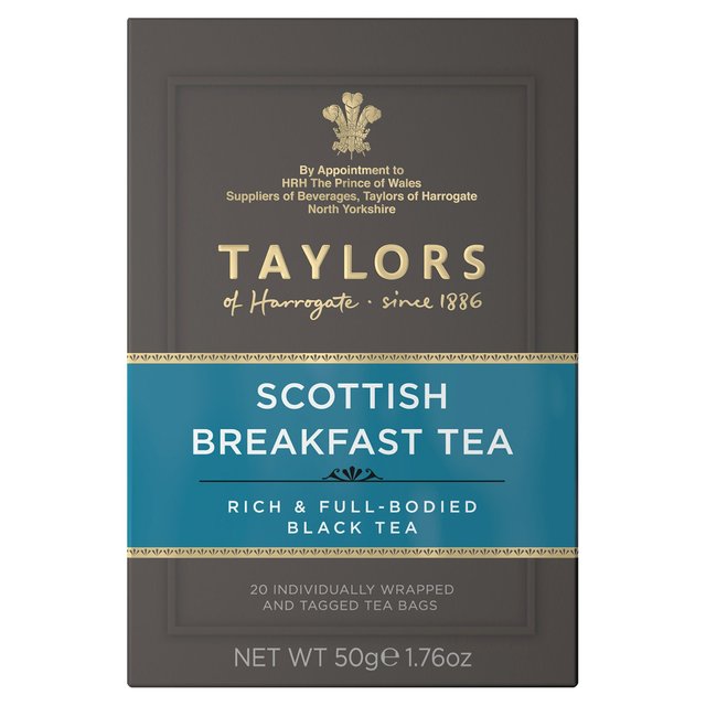 Taylors Scottish Breakfast Teabags 20 per pack