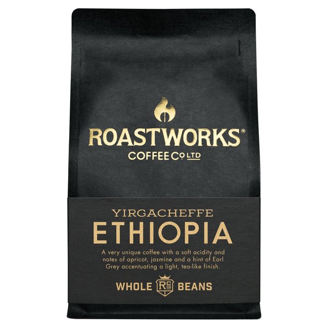 Roastworks Ethiopia Whole Bean Coffee 200g