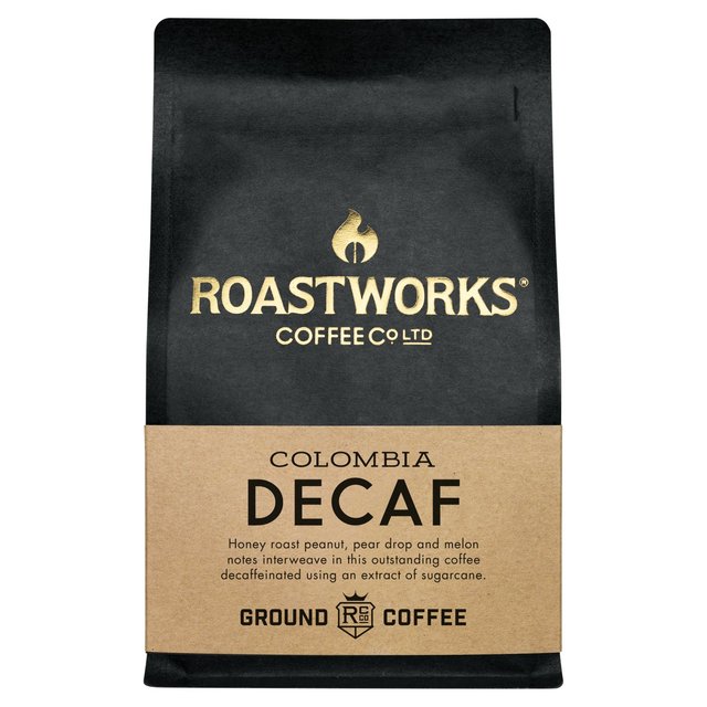 Roastworks Decaf Colombia Ground Coffee 200g