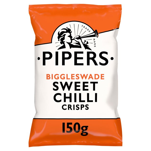 Pipers Biggleswade Sweet Chilli Sharing Bag Crisps 150g