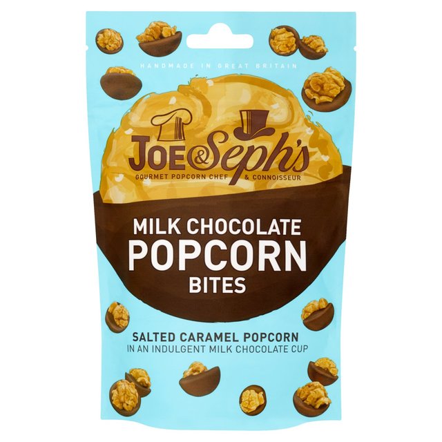 Joe & Seph's Milk Chocolate Popcorn Bites 63g