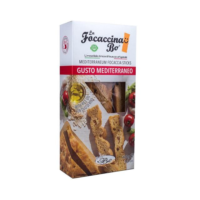 La Focaccina Bo Mediterranean Focaccina 100g