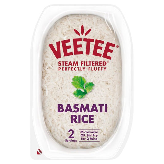 Veetee Heat and Eat Basmati Microwave Rice Tray 280g