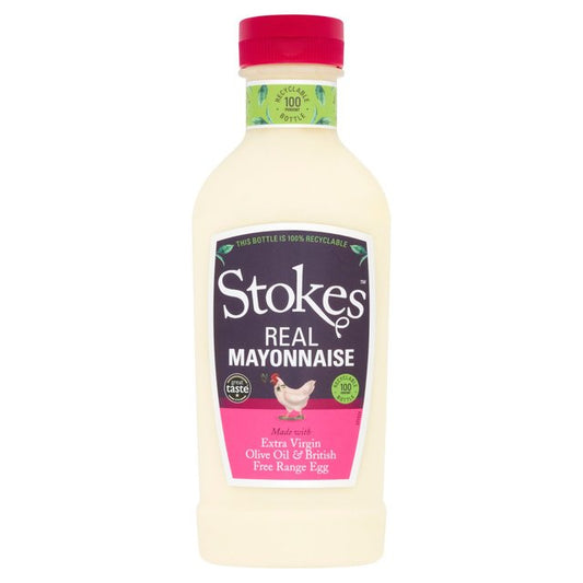 Stokes Real Mayonnaise Squeezy 420ml