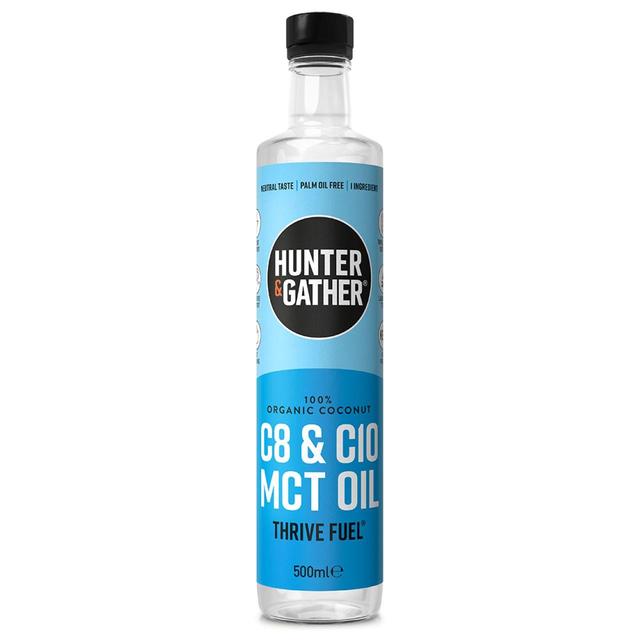 Hunter & Gather MCT Oil C8 & C10 100% Coconut Derived 500ml
