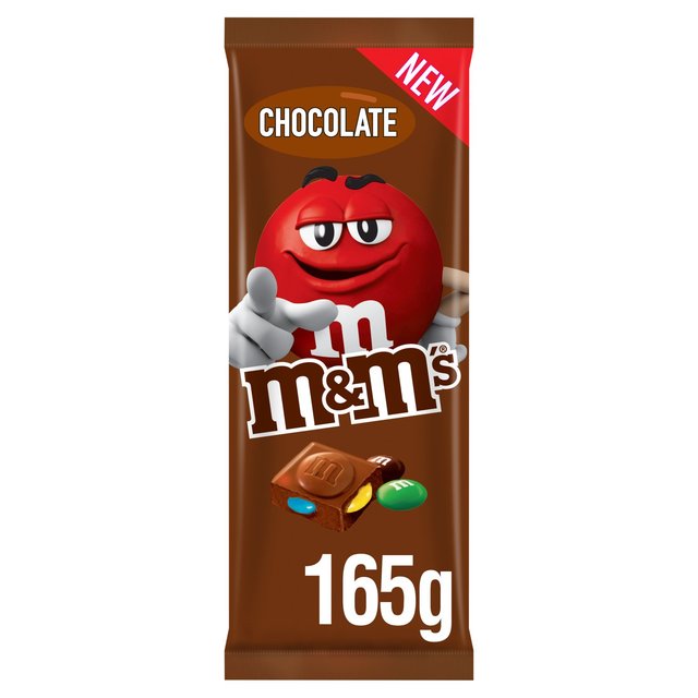 M&M's Milk Chocolate Block Sharing Bar 165g 165g