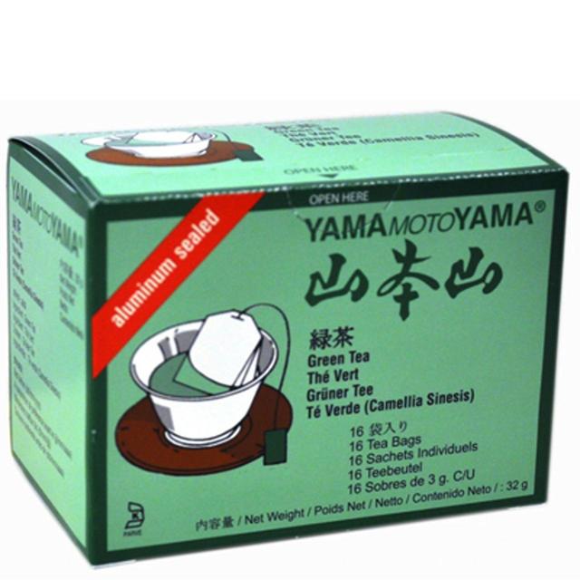 Yamamotoyama Sencha Green Teabags 16 per pack