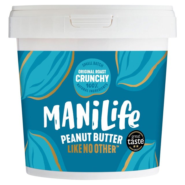 ManiLife Original Roast Crunchy Peanut Butter 900g