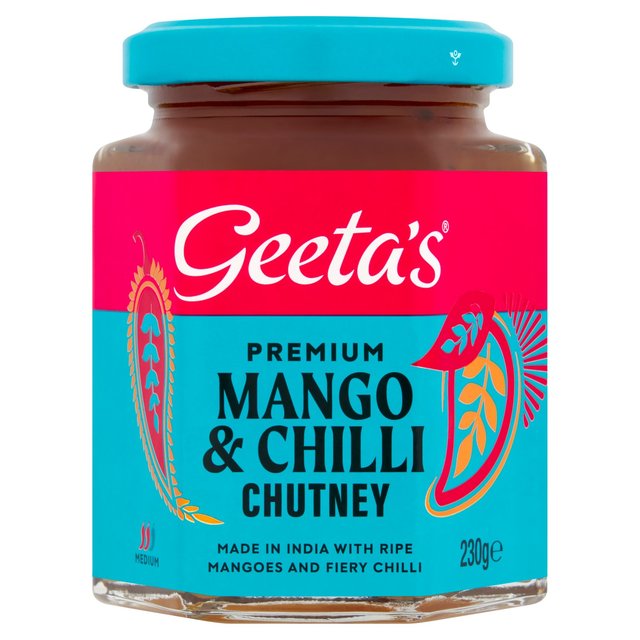 Geeta's Mango & Chilli Chutney 230g