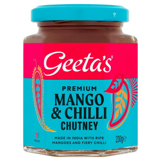 Geeta's Mango & Chilli Chutney 230g