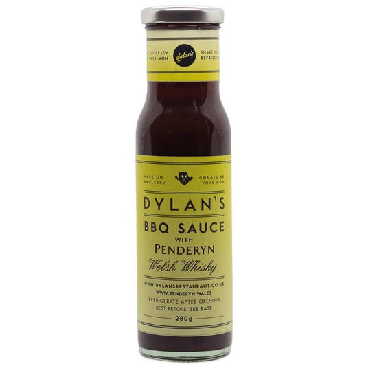 Dylan's BBQ Sauce with Penderyn Welsh Whisky 280g