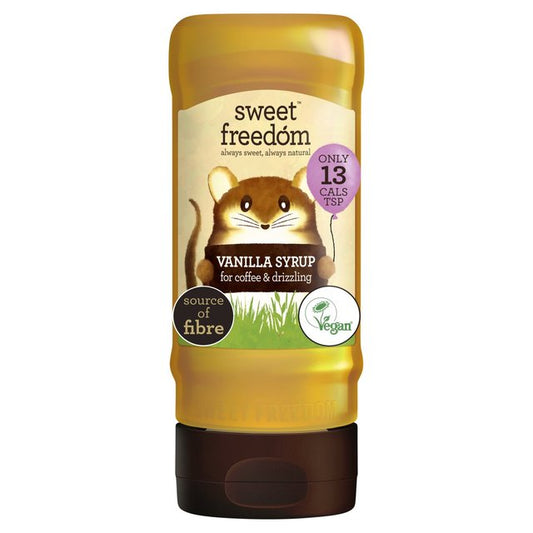 Sweet Freedom Vanilla Flavoured Syrup 350g