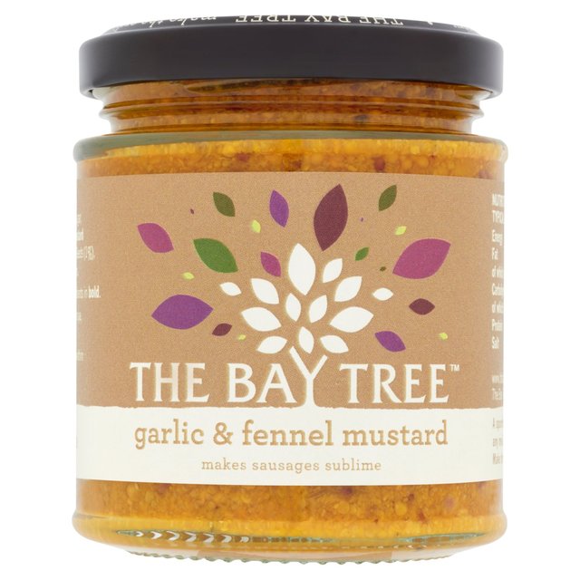 The Bay Tree Garlic & Fennel Mustard 180g