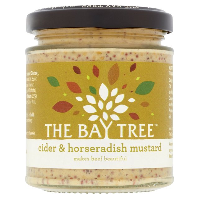 The Bay Tree Cider & Horseradish Mustard 180g