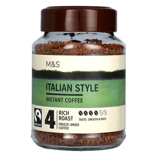 M&S Fairtrade Italian Style Instant Coffee 100g