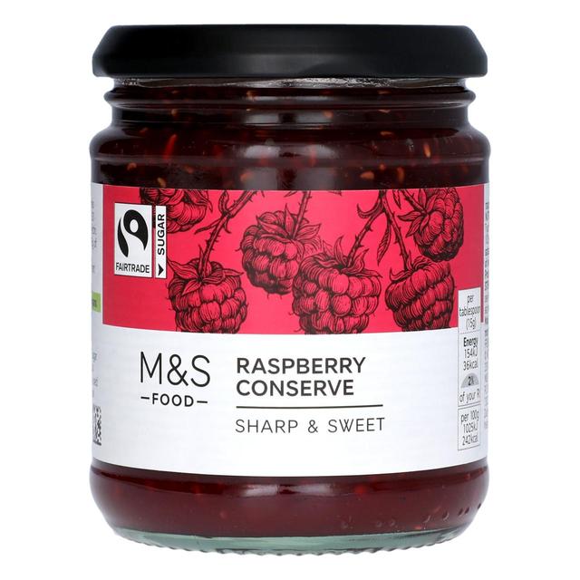 M&S Fairtrade Raspberry Conserve 340g