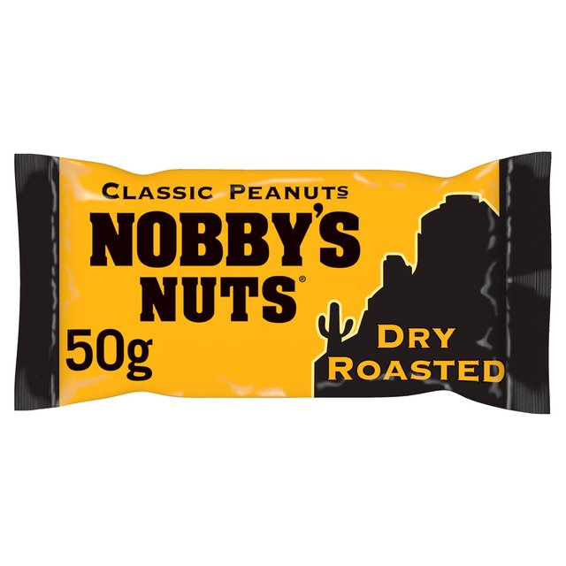 Nobby's Nuts Classic Dry Roasted Peanuts 50g