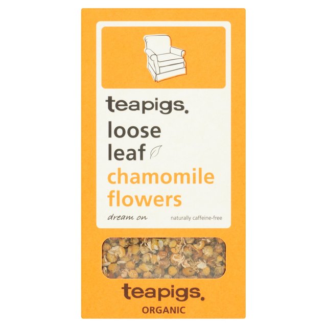 teapigs organic chamomile loose leaf 50g