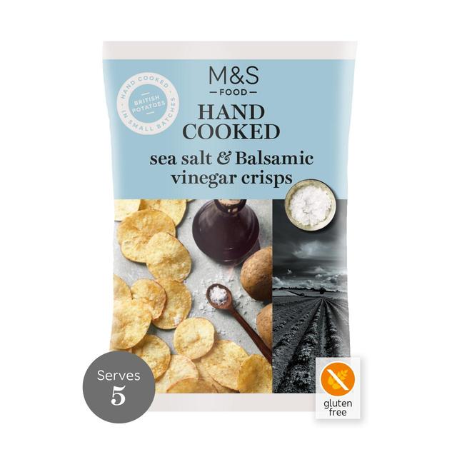 M&S Sea Salt & Balsamic Vinegar Crisps 150g