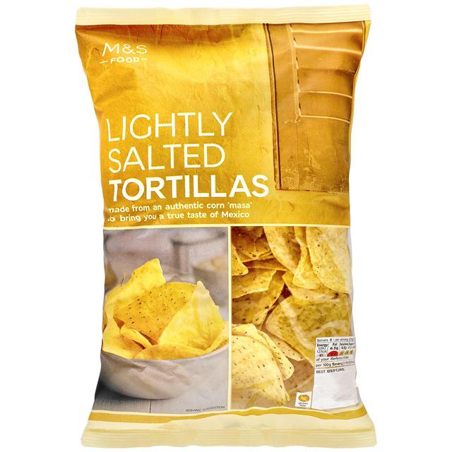 M&S Lightly Salted Tortilla Chips 200g