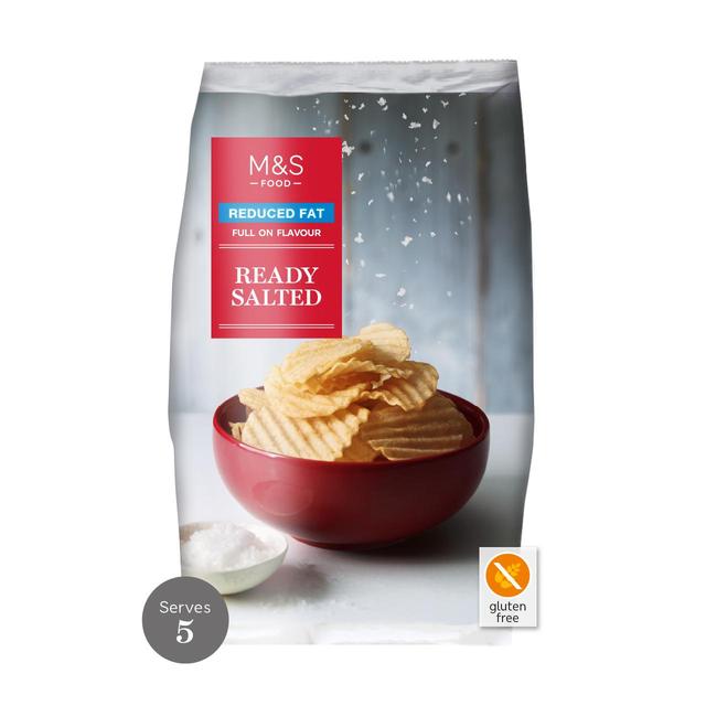 M&S Reduced Fat Ready Salted Crisps 150g