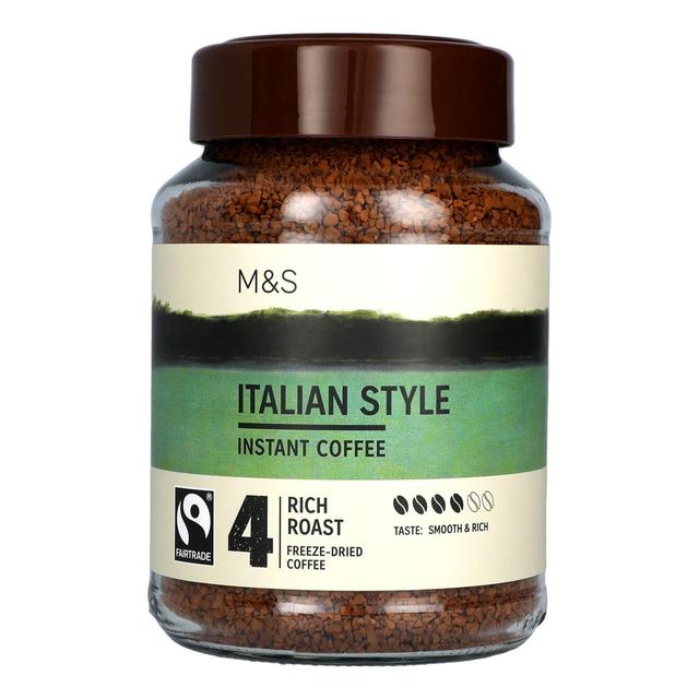 M&S Fairtrade Italian Style Instant Coffee 200g