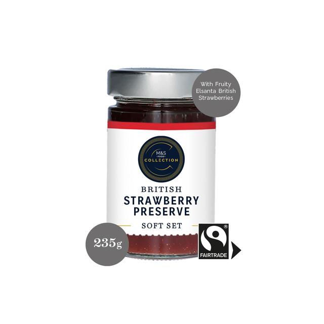 M&S Fair Trade British Strawberry Jam 250g