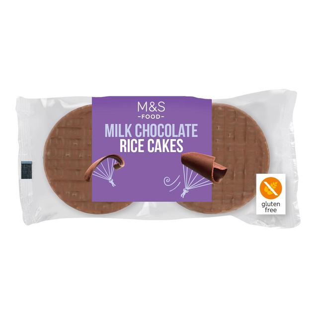 M&S Belgian Milk Chocolate Rice Cakes 102g