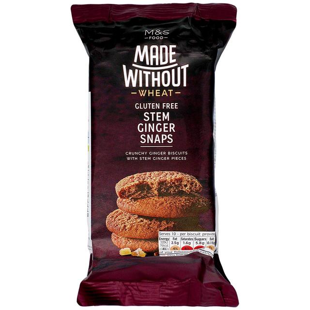 M&S Made Without Stem Ginger Snaps 150g