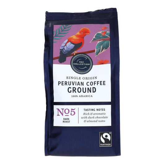 M&S Fairtrade Peruvian Ground Coffee 227g