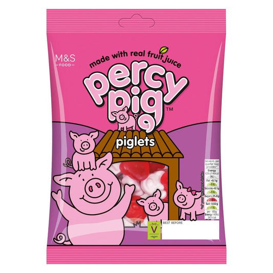 M&S Percy Pig Piglet Fruit Gums 170g