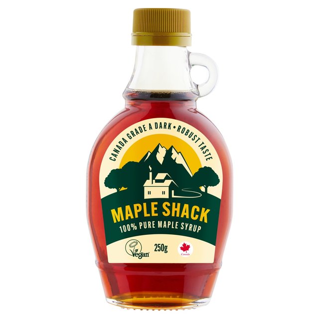 Maple Shack 100% Pure Grade A Maple Syrup 250g メープル シャック 100% ピュア グレード ...