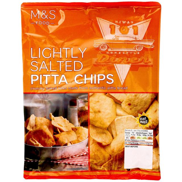 M&S Lightly Salted Pitta Chips 150g