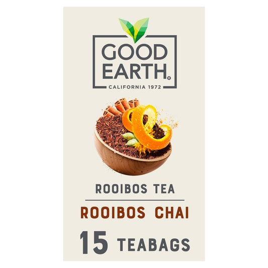 Good Earth Teabags Rooibos Chai (15) 15 per pack