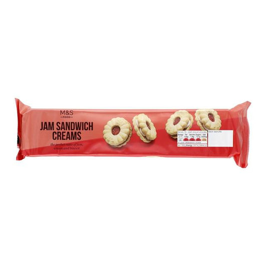 M&S Jam Sandwich Creams 155g