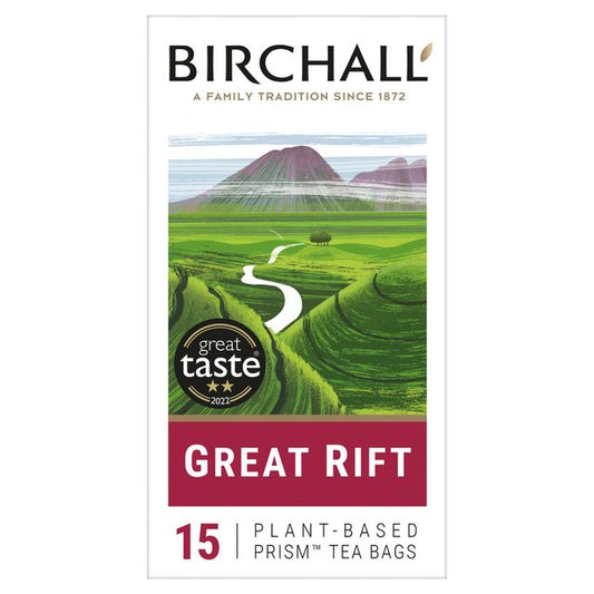 Birchall Great Rift Breakfast Blend - 15 Prism Tea Bags 15 per pack