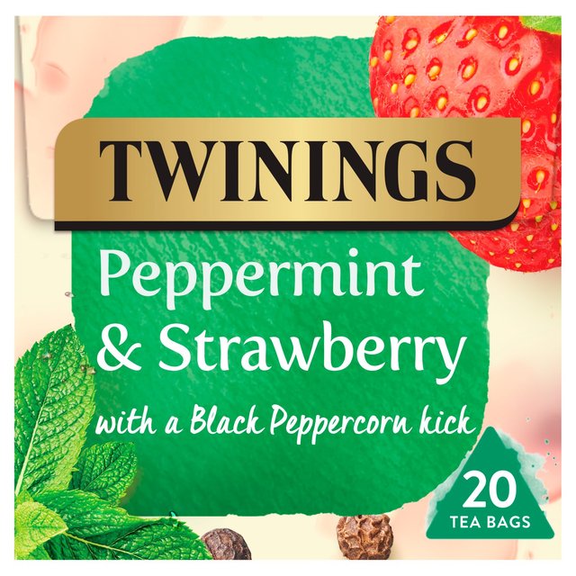 Twinings Peppermint & Strawberry Fruit Tea 20 per pack