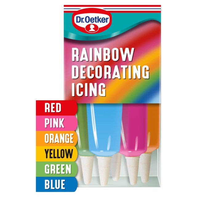 Dr. Oetker Rainbow Decorating Icing 114g