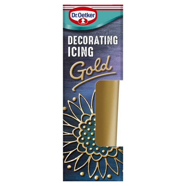 Dr. Oetker Gold Decorating Icing 50g