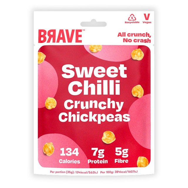 BRAVE Roasted Chickpeas Sweet Chilli 35g