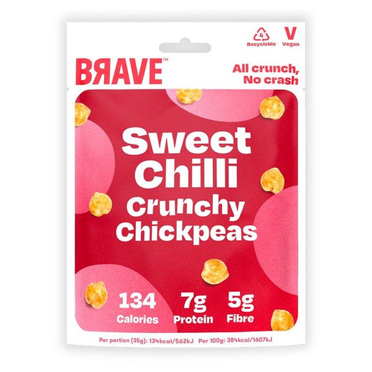 BRAVE Roasted Chickpeas Sweet Chilli 35g