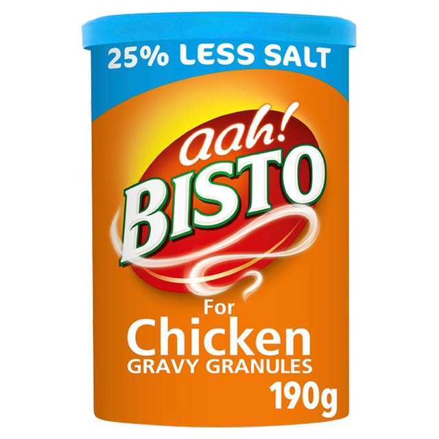 Bisto Chicken Reduced Salt Gravy Granules 190g