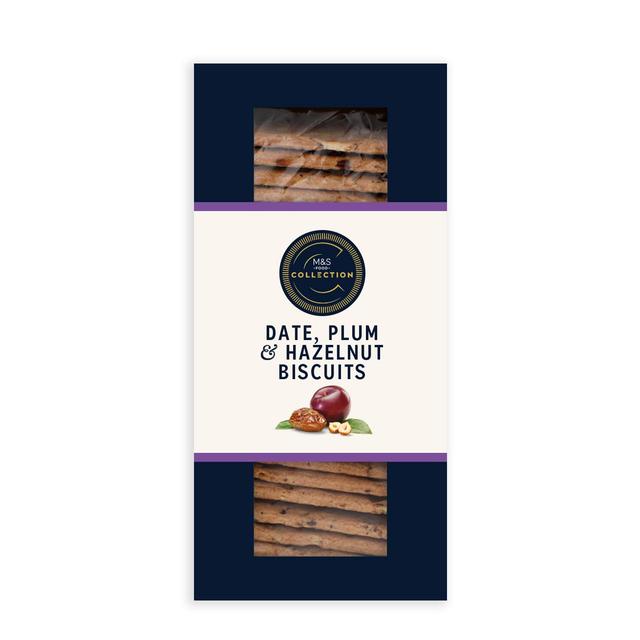 M&S Collection Date, Plum & Hazelnut Biscuits 130g