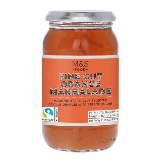 M&S Fairtrade Fine Cut Orange Marmalade 454g