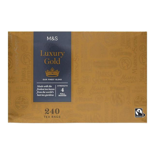 M&S Gold Teabags 240 per pack