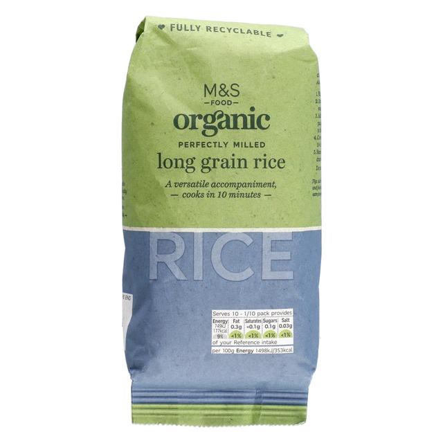 M&S Organic Long Grain Rice 500g M&S Organic Long Grain Rice 5 – KENZENUK
