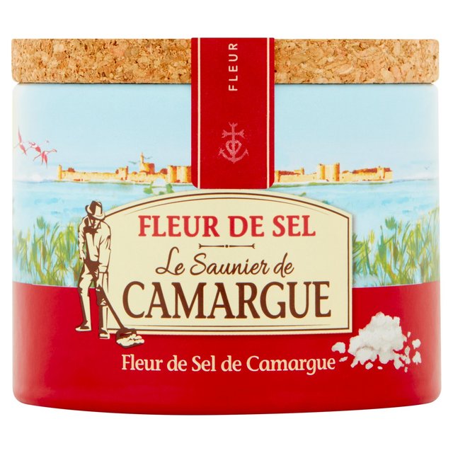 Saunier de Camargue Fleur de Sel  Natural Sea Salt 125g