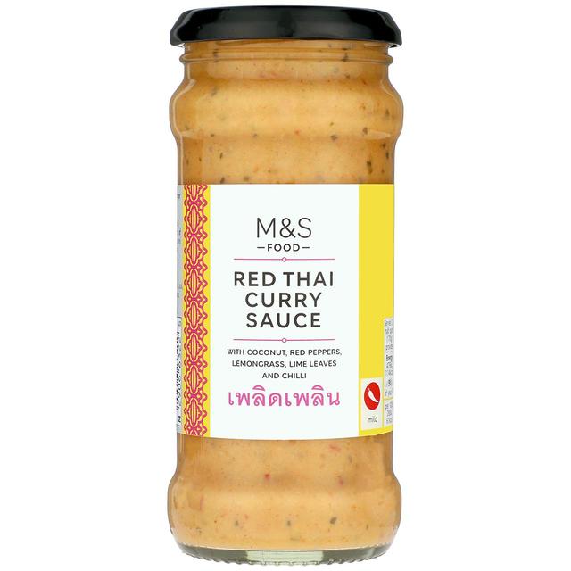 M&S Red Thai Curry Sauce 270g